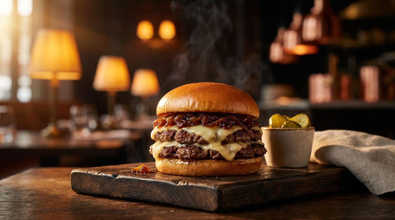 Smash burger artesanal